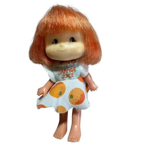 Vintage 1980's Strawberry Shortcake‎ Orange Juice Doll Friend American Greetings - Picture 1 of 5